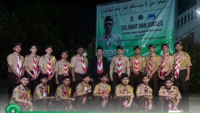 Al-Ikhlash Lepas 16 Anggota Pramuka ke Raimuna Nasional XII 2023 di Cibubur