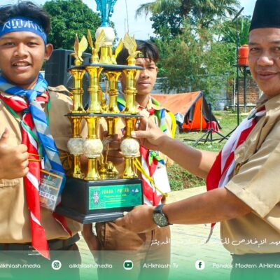 Penutupan LP3 dan KMD di Pondok Modern Al-Ikhlash: Regu Zebra dan Tulip Juara Satu