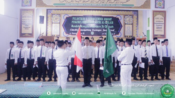 Resmi Dilantik! Organisasi Santri Al-Ikhlash Berperan Sebagai Penggerak