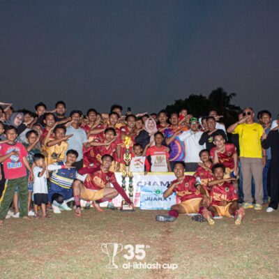 Turnamen 35 Tahun Al-Ikhlash Cup: Olahraga sebagai Wadah Ukhuwah Dalam Mempererat Tali Silaturahmi