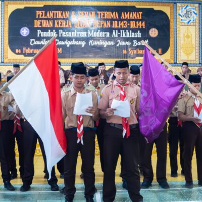 Pimpinan Pondok Lantik Dewan Kerja Pramuka Baru: Cetak Generasi Tangguh